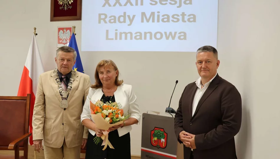 XXXII Sesja Rady Miasta Limanowa – Burmistrz Jolanta Juszkiewicz z wotum zaufania i absolutorium za wykonanie budżetu za 2025 rok - zdjęcie 1