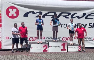 Zawodnicy z powiatu limanowskiego na podium zawodów z cyklu Marwe Cup - Zdjęcie główne