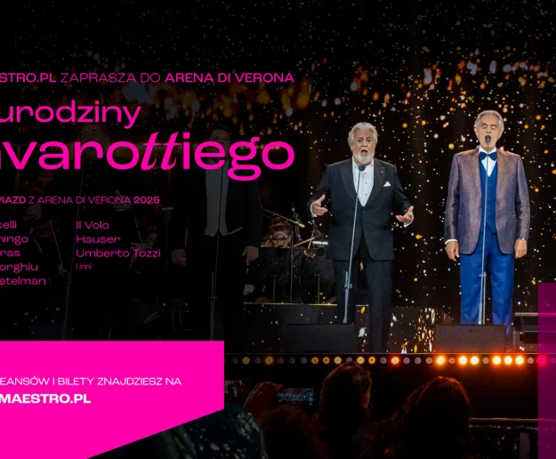 „90. urodziny Pavarottiego” - koncert gwiazd z Arena di Verona 2025 w kinie Klaps - Zdjęcie główne
