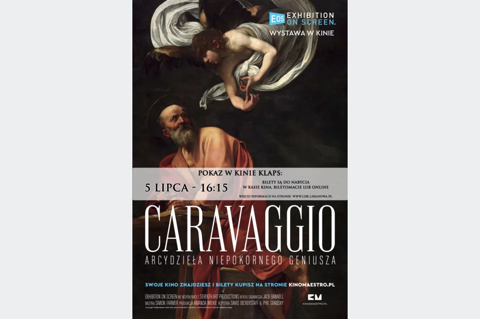 Wystawa w kinie - „Caravaggio. Arcydzieła niepokornego geniusza” na ekranie kina Klaps - zdjęcie 2
