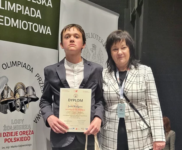 Został wicemistrzem w konkursie historycznym - zdjęcie główne