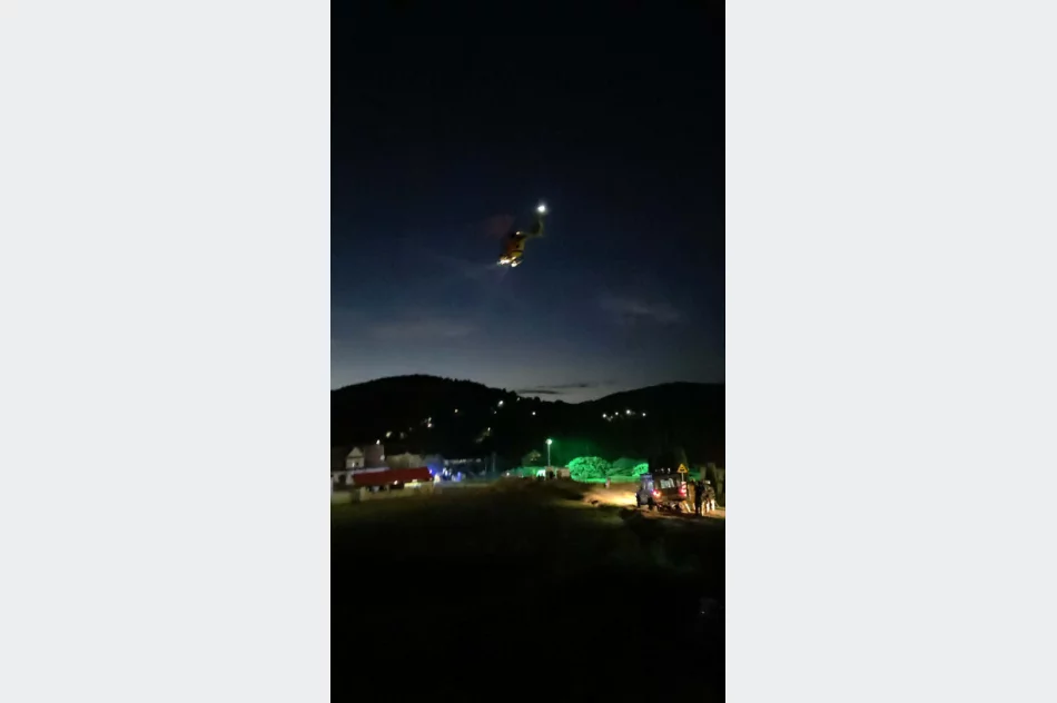 Wypadek traktorzysty, wezwano LPR - zdjęcie 6