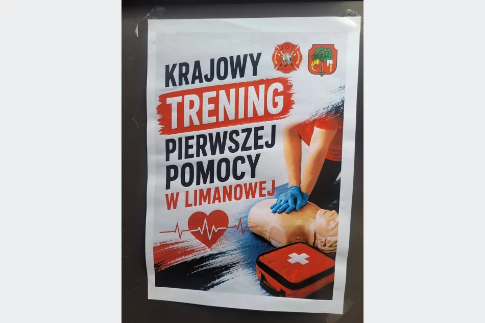 W OSP Łososina Górna odbył się Krajowy Trening Pierwszej Pomocy  - zdjęcie 2