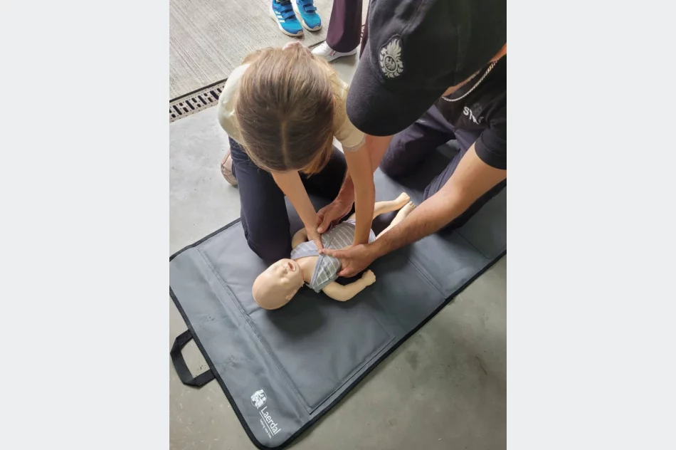 W OSP Łososina Górna odbył się Krajowy Trening Pierwszej Pomocy  - zdjęcie 11