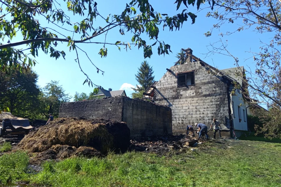 Sąsiedzi organizują pomoc dla pogorzelców. Trwa zbiórka - zdjęcie 5