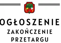 Ogłoszenie o zakończeniu przetargu - zdjęcie główne