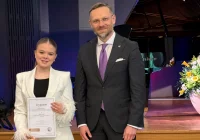 Nikola laureatką ogólnopolskiego konkursu - wystąpiła w Belwederze - zdjęcie główne