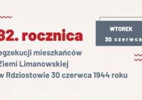 Zaproszenie na 82. rocznicę egzekucji mieszkańców Limanowej i Ziemi Limanowskiej w Rdziostowie - zdjęcie główne