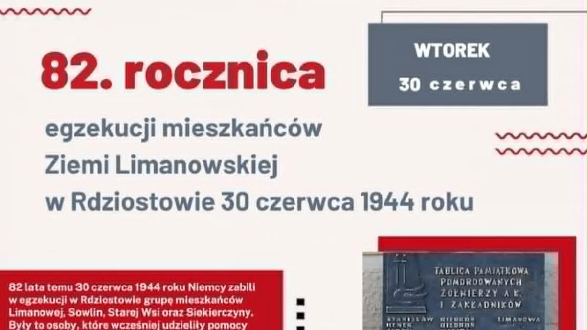 Upamiętnią ofiary egzekucji z 1944 roku
