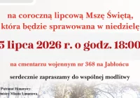 Zaproszenie do wspólnej modlitwy na Jabłońcu - zdjęcie główne
