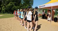 Turniej siatkówki plażowej i otwarcie basenu podczas Małopolskiego Dnia Dziecka - zdjęcie 4