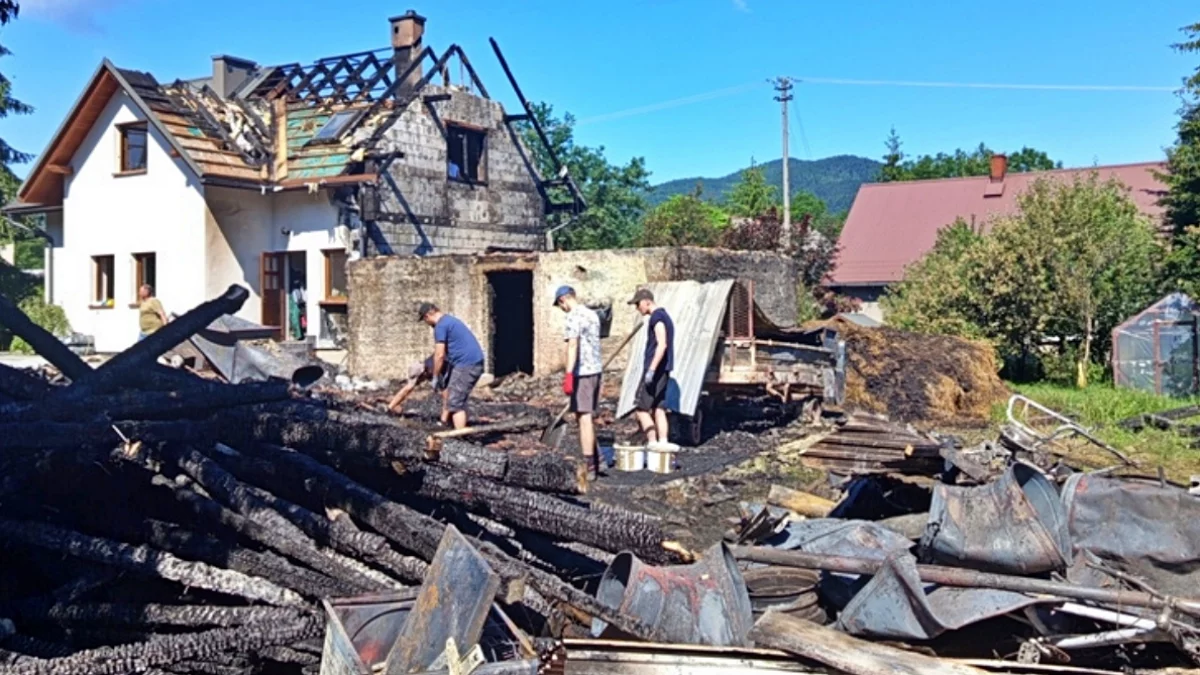 Ponad 170 tys. zł dla pogorzelców. Sąsiedzka zbiórka trwa