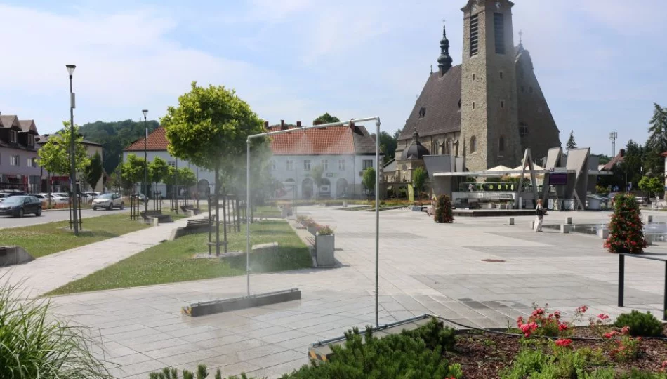 Letnie zmiany na limanowskim Rynku - zdjęcie 1