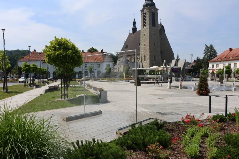 Letnie zmiany na limanowskim Rynku - zdjęcie 4