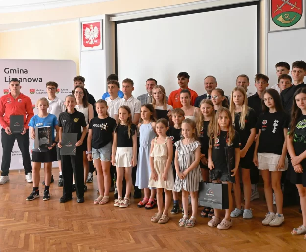 Wręczenie Nagród Wójta Gminy Limanowa za wysokie osiągnięcia sportowe w 2025r. - Zdjęcie główne