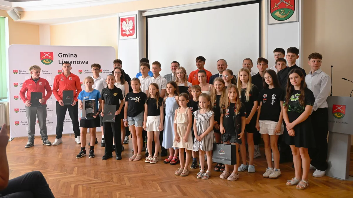 Wręczenie Nagród Wójta Gminy Limanowa za wysokie osiągnięcia sportowe w 2025r.