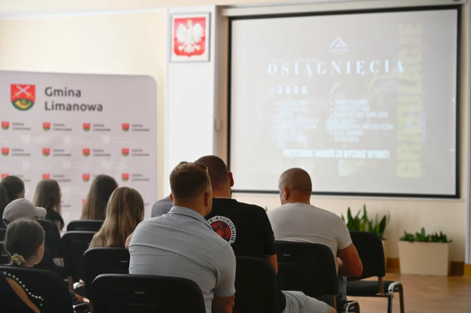 Wręczenie Nagród Wójta Gminy Limanowa za wysokie osiągnięcia sportowe w 2025r. - zdjęcie 3