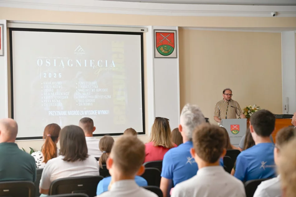 Wręczenie Nagród Wójta Gminy Limanowa za wysokie osiągnięcia sportowe w 2025r. - zdjęcie 8