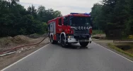 Auto stanęło w płomieniach podczas jazdy - zdjęcie 3