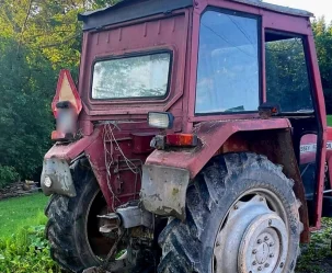 Kradzionym ciągnikiem w stronę Nowego Sącza. Trzy promile i sądowy zakaz - zdjęcie główne