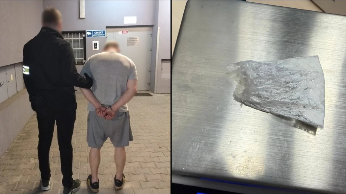 Kryminalni znaleźli go za kominem. Poszukiwany ukrywał się na dachu