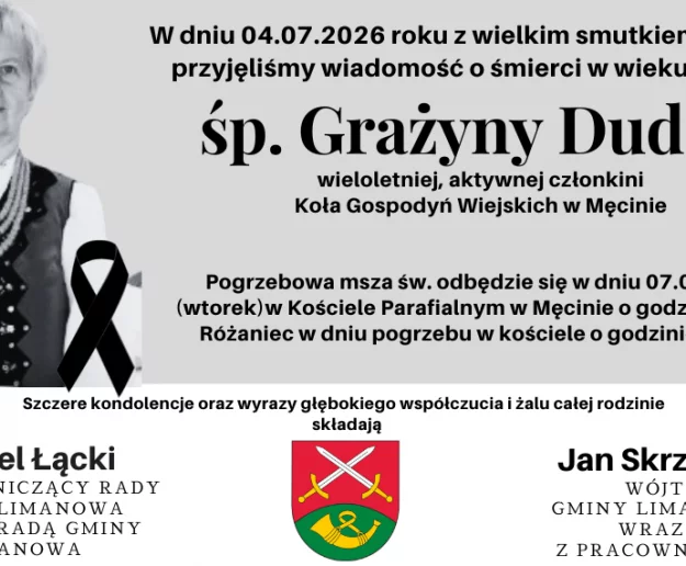 Zmarła Grażyna Dudzik, wieloletnia członkini KGW - zdjęcie główne