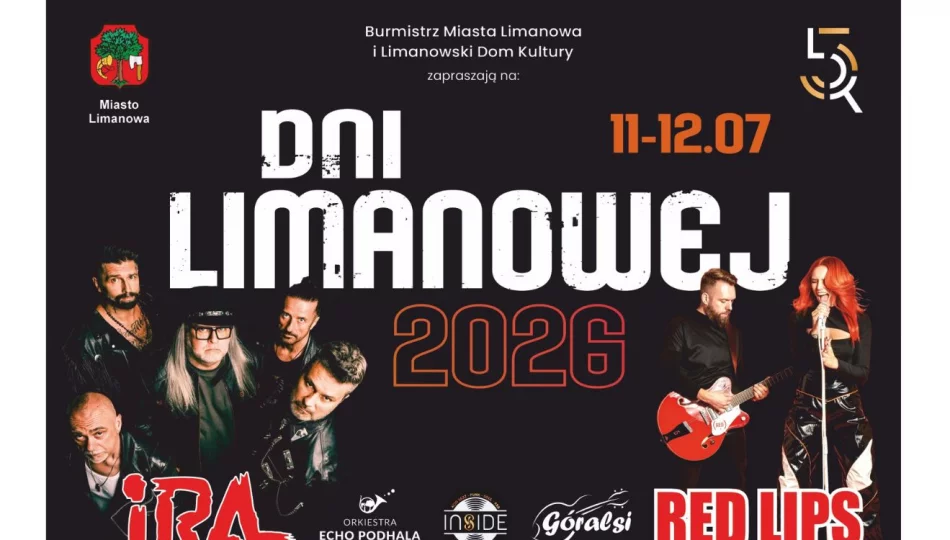 Dni Limanowej 2026 – sprawdź program wydarzenia! - zdjęcie 1
