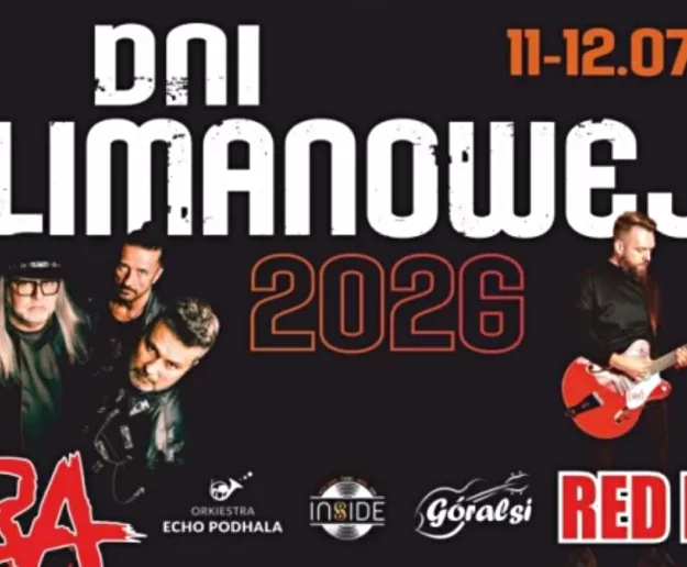 Nadchodzą Dni Limanowej 2026 - sprawdź program - zdjęcie główne
