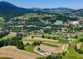 Dom klasy Premium z antresolą z widokiem na Beskid Wyspowy, Dobra, powiat limanowski - Zdjęcie główne
