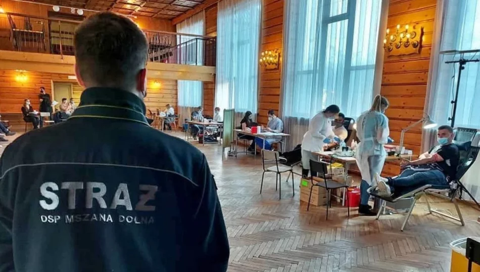Weekendowa zbiórka krwi - strażacy zapraszają do remizy - zdjęcie 1