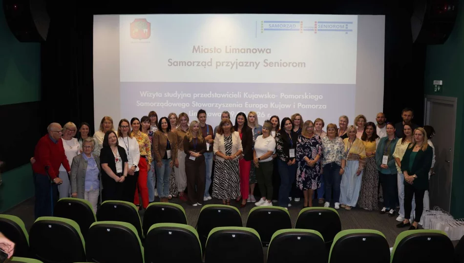  Wizyta studyjna przedstawicieli Regionalnego Ośrodka Polityki Społecznej w Toruniu w Limanowej - zdjęcie 1