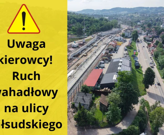 Uwaga kierowcy! Możliwe czasowe utrudnienia w ruchu na ul. Piłsudskiego - Zdjęcie główne