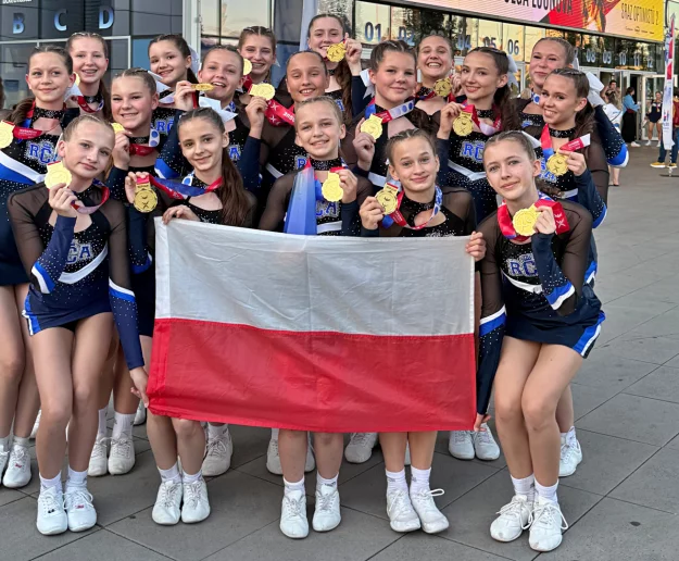 Międzynarodowe złoto dla limanowskich cheerleaderek - zdjęcie główne