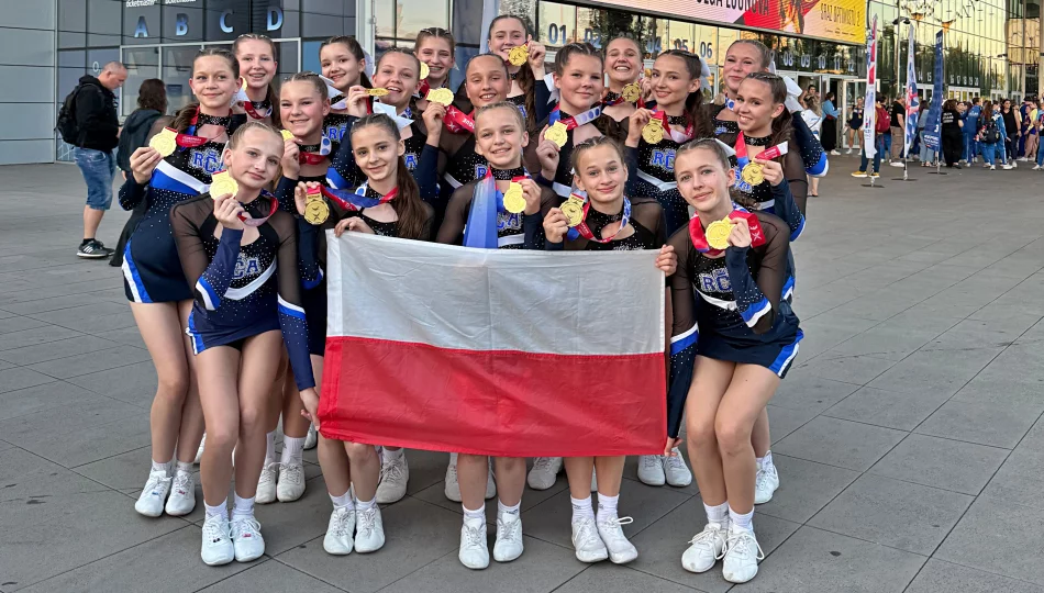 Międzynarodowe złoto dla limanowskich cheerleaderek - zdjęcie 1