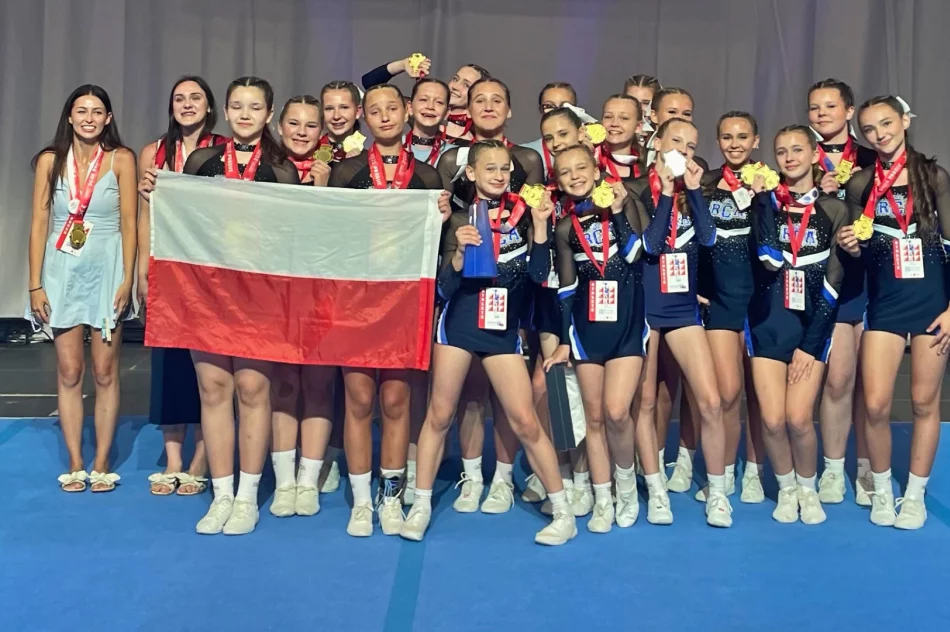 Międzynarodowe złoto dla limanowskich cheerleaderek - zdjęcie 2