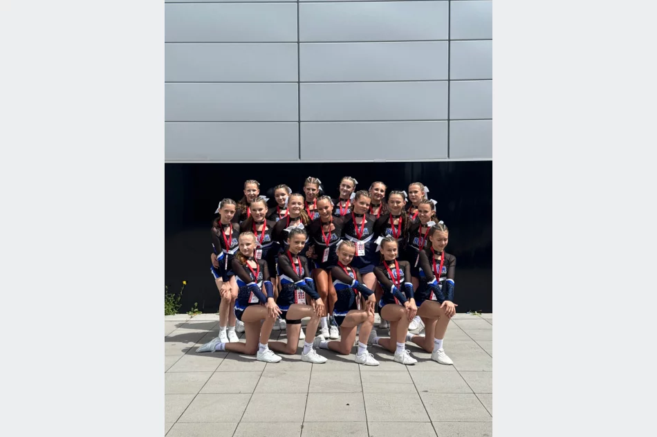 Międzynarodowe złoto dla limanowskich cheerleaderek - zdjęcie 8