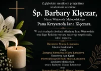 Kondolencje dla Wojewody Małopolskiego  - zdjęcie główne