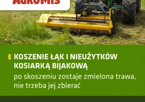 Koszenie nieużytków - kosiarka bijakowa - Zdjęcie główne