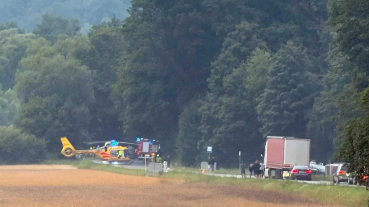 ​Czołowe zderzenie. Sześć osób trafiło do szpitala