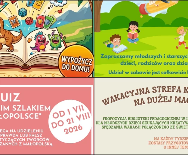 Zamiast nudy – planszówki, kodowanie i wielkie malowanie - zdjęcie główne