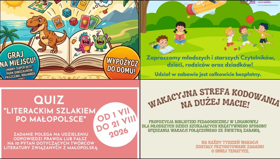 Zamiast nudy – planszówki, kodowanie i wielkie malowanie  - zdjęcie 1