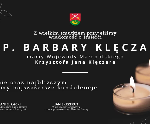 Kondolencje dla Wojewody Małopolskiego - Zdjęcie główne