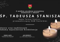 Kondolencje dla Teresy Stanisz z powodu śmierci męża - zdjęcie główne