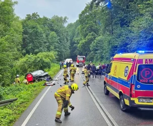 Trzy osoby ranne w wypadku - zdjęcie główne