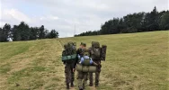 Marsz pograniczników w pełnym ekwipunku  - zdjęcie 4