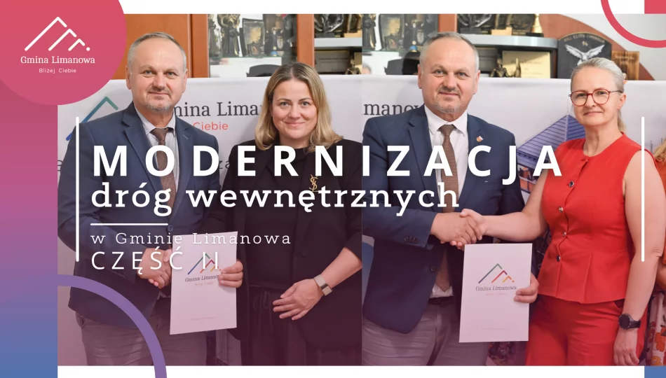 Kolejne remonty dróg wewnętrznych w Gminie Limanowa - zdjęcie 1