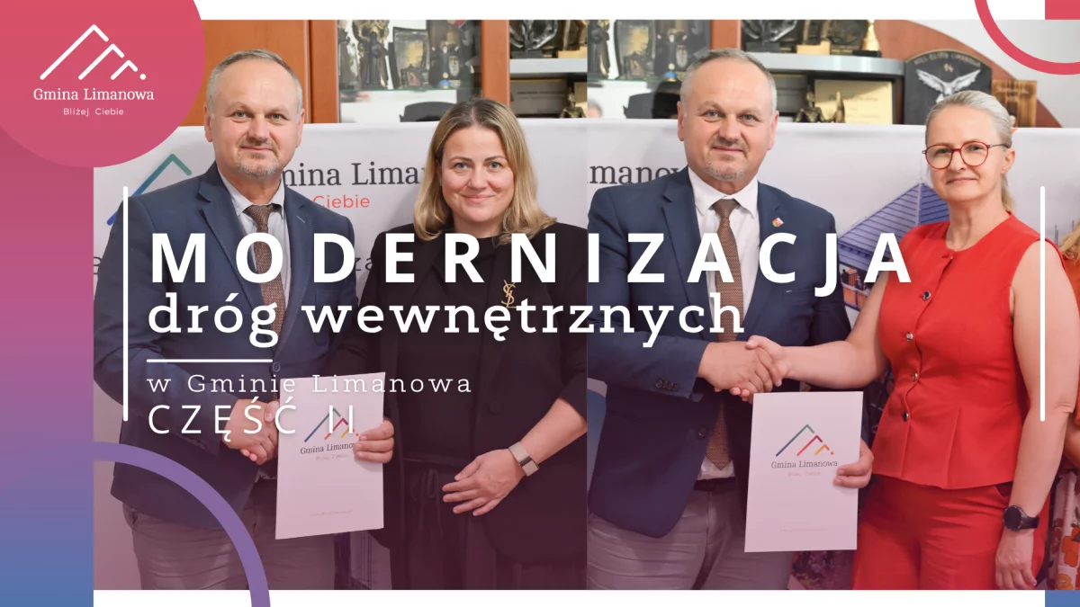 Kolejne remonty dróg wewnętrznych w Gminie Limanowa