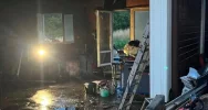 Dom był o krok od tragedii, w akcji blisko 60 strażaków - zdjęcie 5