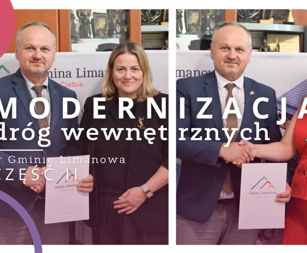 Kolejne remonty dróg wewnętrznych w Gminie Limanowa - Zdjęcie główne