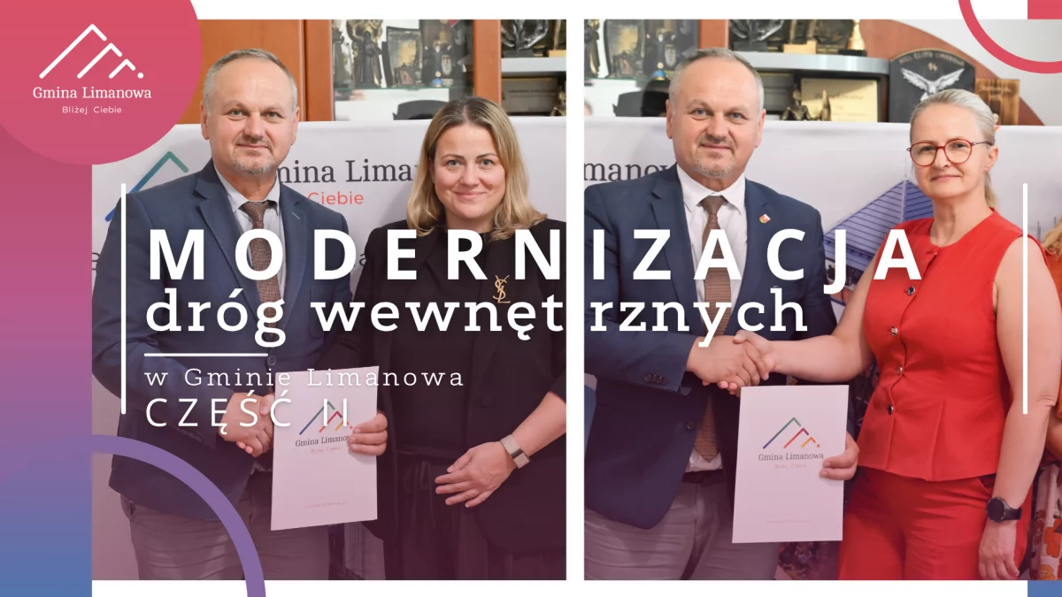 Kolejne remonty dróg wewnętrznych w Gminie Limanowa